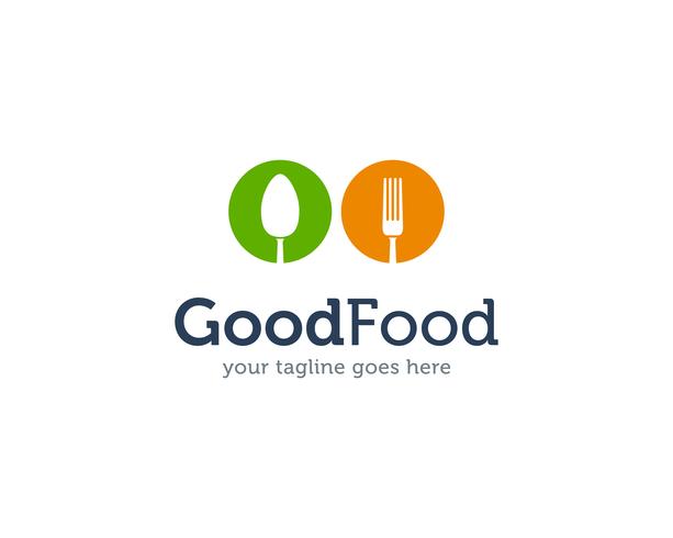 Good Food Spoon Fork Knife Logo Icon Vector 613x490 Good Food Spoon Fork Knife Logo Icon Vector