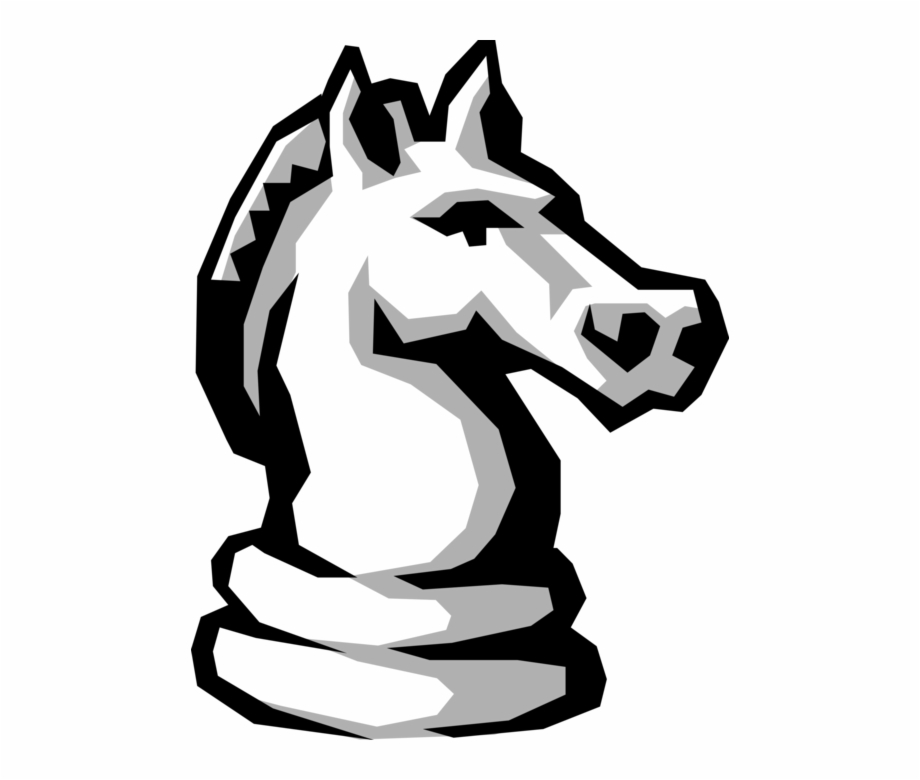 920x780 Vector Illustration Of Knight Horse's Head Piece