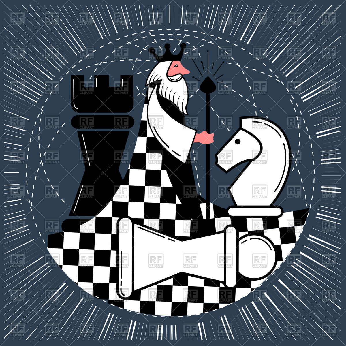 1200x1200 Chess Game With Chess Piece