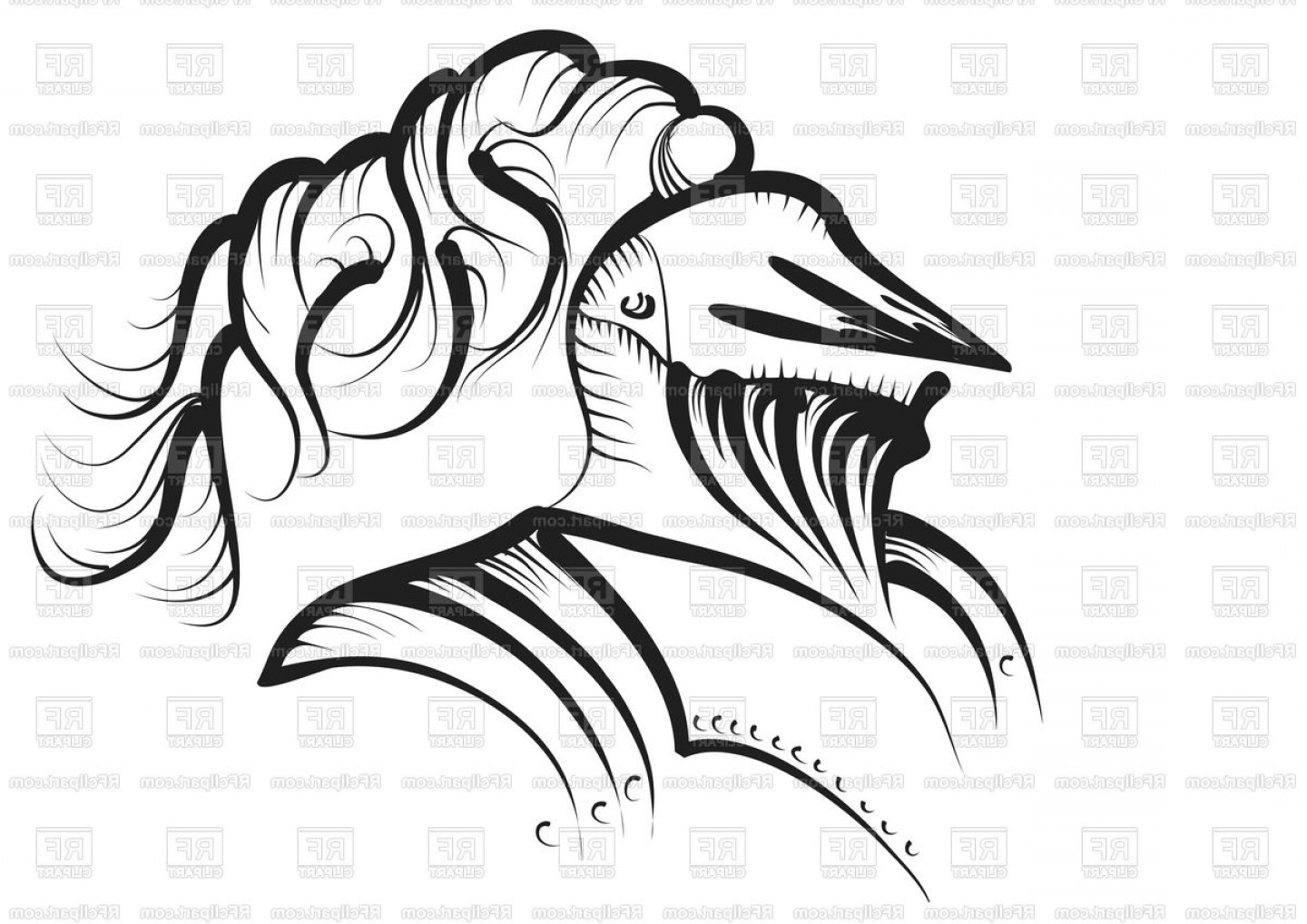1440x1018 Knight Head Clipart