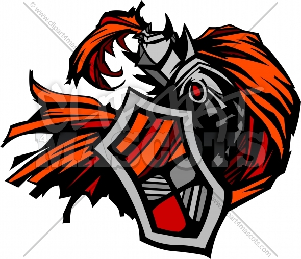 590x508 Knight Clipart Logo Graphic Vector Image