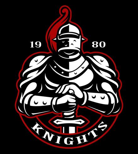 439x490 Emblem Of Knight With Sword