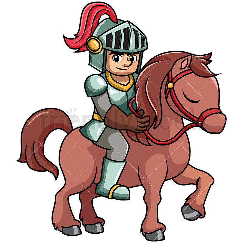 Knight On Horse Vector at Vectorified.com | Collection of Knight On ...