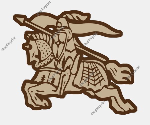 Medieval Knight On Horse 600x500 Medieval Knight On Horse