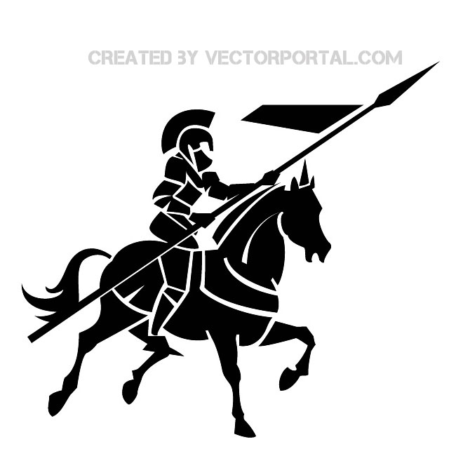 Knight On Horse Vector Image Free Vectors Ui Download 660x660 Knight On Horse Vector Image Free Vectors Ui Download