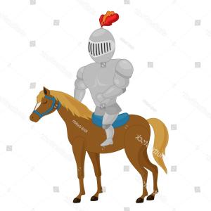 Cartoon Knight Riding Horse Vector Clip Catchsplace 300x300 Cartoon Knight Riding Horse Vector Clip Catchsplace