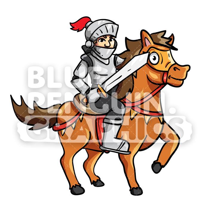 Gunnolf Cool Knight On Horse Vector Cartoon Clipart Illustration 700x700 Gunnolf Cool Knight On Horse Vector Cartoon Clipart Illustration