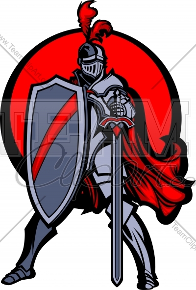Medieval Knight With Sword And Shield Vector Clipart Image 400x590 Medieval Knight With Sword And Shield Vector Clipart Image