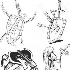 Photostock Vector Set Of Outline Black And White Tattoo Sketches 300x300 Photostock Vector Set Of Outline Black And White Tattoo Sketches