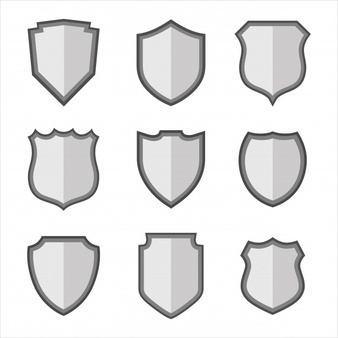 Shield Clipart Vector 338x338 Shield Clipart Vector