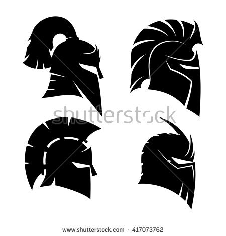 450x470 Knight Head Silhouette