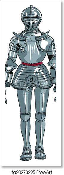 Free Art Print Of Vector Armor Medieval Knight Vector Set 215x581 Free Art Print Of Vector Armor Medieval Knight Vector Set