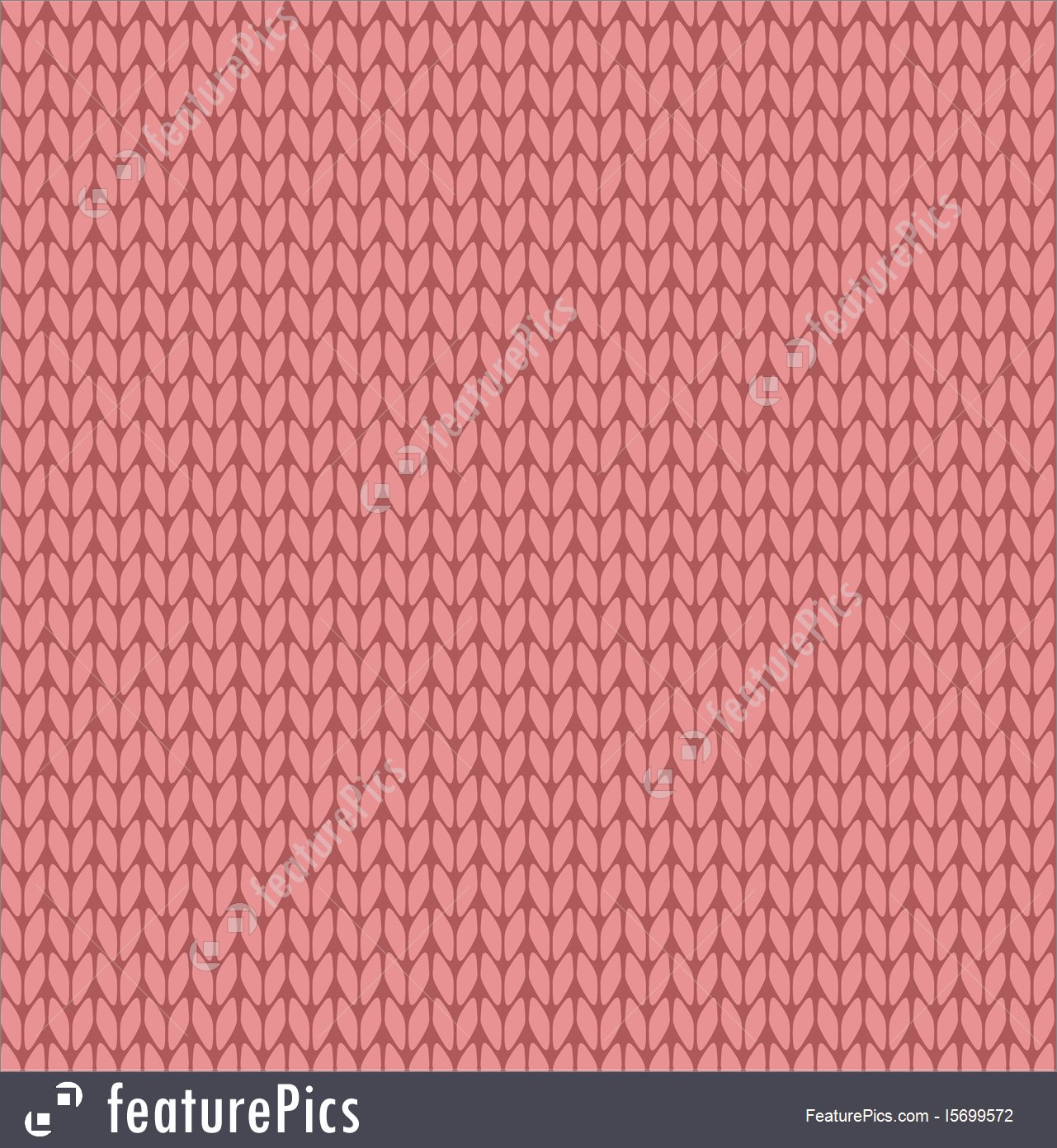 1281x1392 Seamless Vector Knitting Pattern Stock Illustration