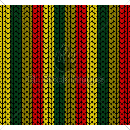 500x500 Seamless Vector Knitting Pattern Gl Stock Images