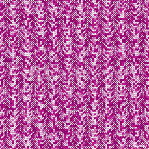 500x500 Abstract Seamless Knitting Pattern Vector Knitted Pink Melange