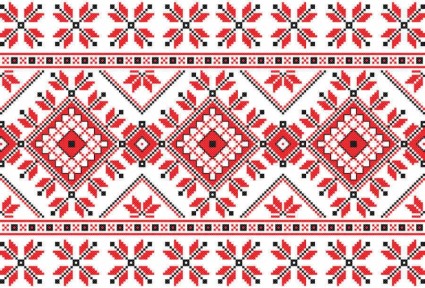 425x288 Consecutive Knitting Patterns Vector Background Vector Background