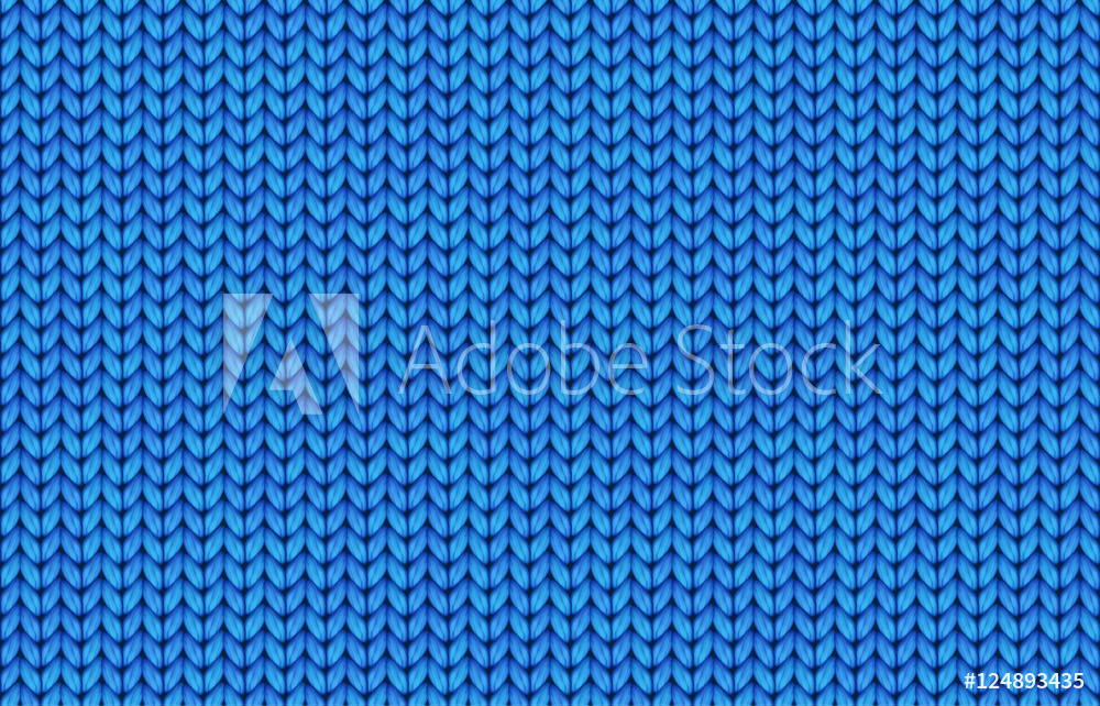 1000x642 Photo Art Print Blue Realistic Simple Knit Texture Vector