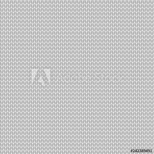 500x500 Knitting Pattern Ornament Seamless Vector Repeatablle