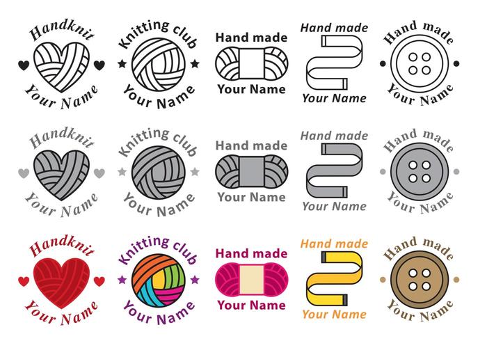 Knitting Vector Logos 700x490 Knitting Vector Logos