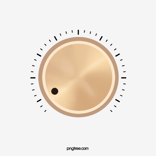 640x640 Gold Metal Knob, Gold Vector, Golden, Metal Png And Vector