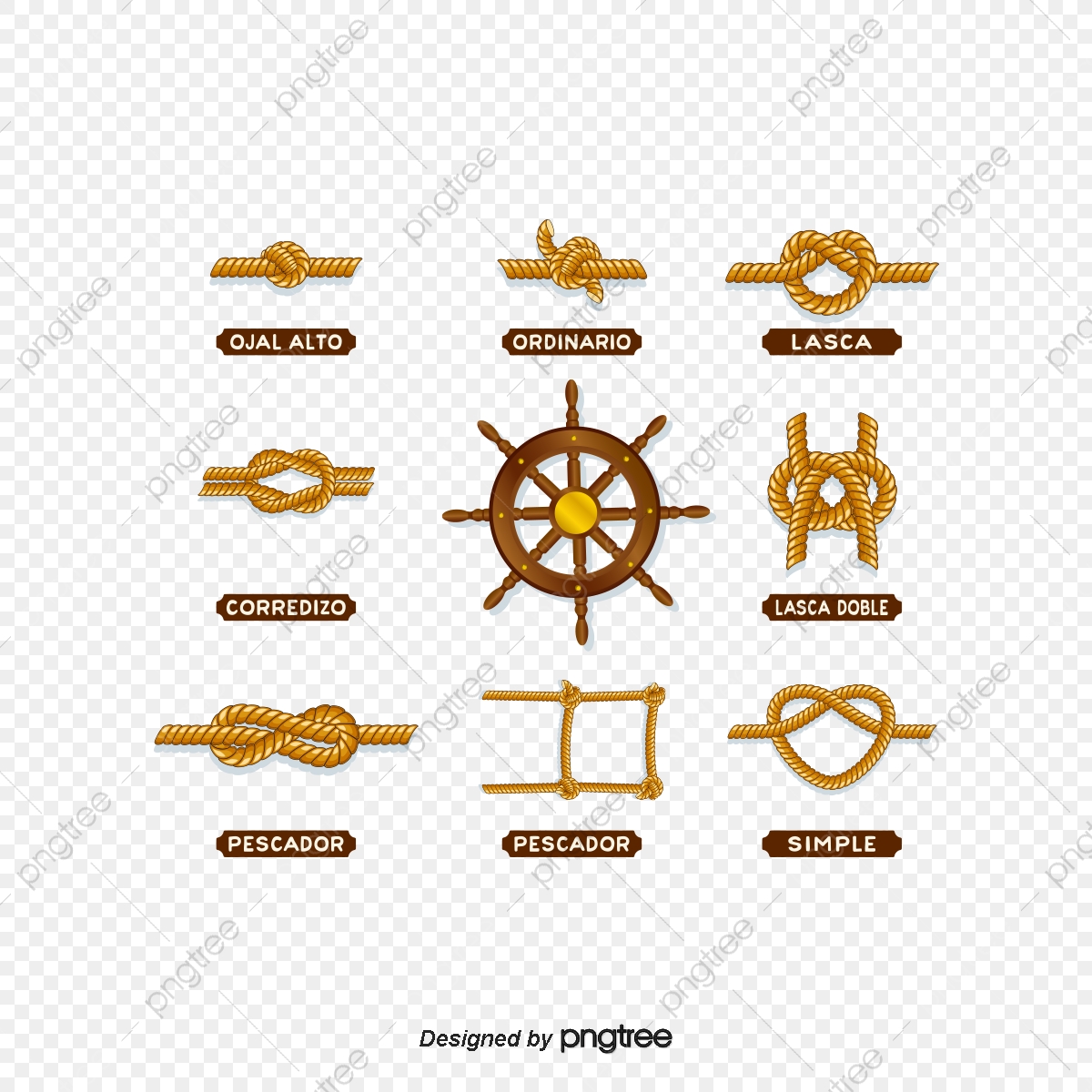 1200x1200 Vector Terminal Knot, Vector Diagram, Rope, Pier Rope Png