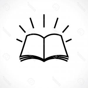 300x300 Book Sign Icon Open Book Symbol Vector Catchsplace