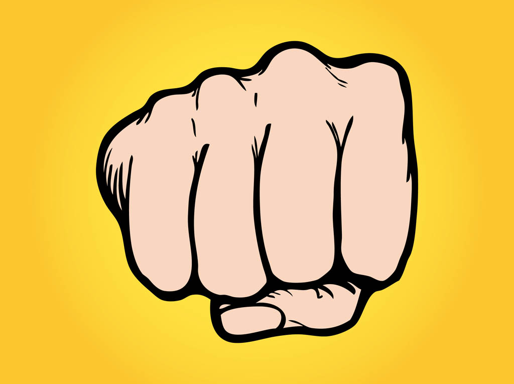 Punching Fist Vector Vector Art Graphics 1024x765 Punching Fist Vector Vector Art Graphics