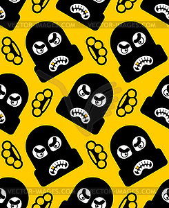 Robber Pattern Seamless Burglar And Brass Knuckle 245x300 Robber Pattern Seamless Burglar And Brass Knuckle