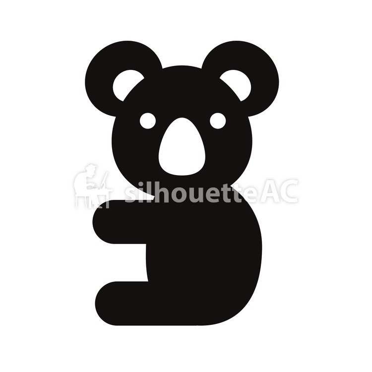 750x750 Koala Silhouette