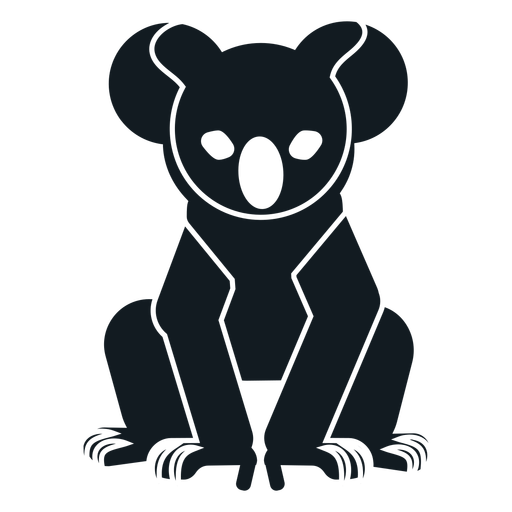 Koala Silhouette Vector at Vectorified.com | Collection of Koala ...