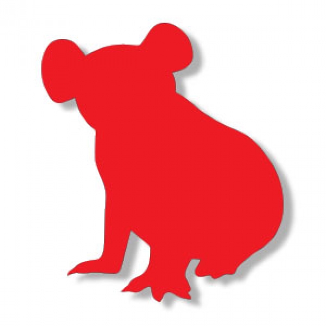 650x650 Free Vectors Australian Koala Silhouette