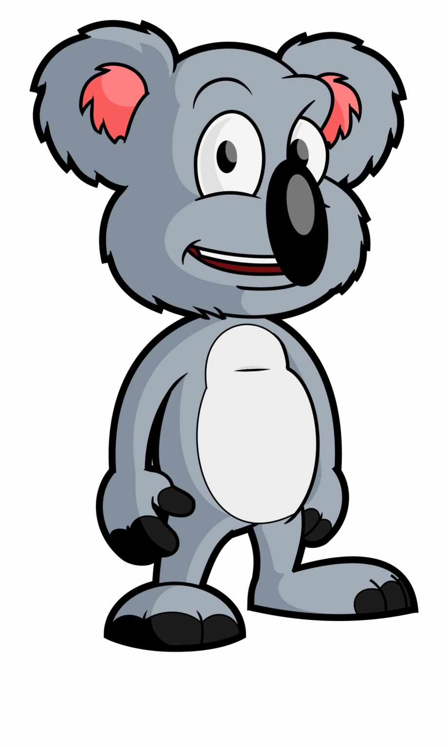 920x1535 Free Koala Bear Cartoon Vector
