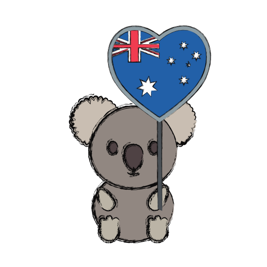 550x550 Koala Vector Illustration