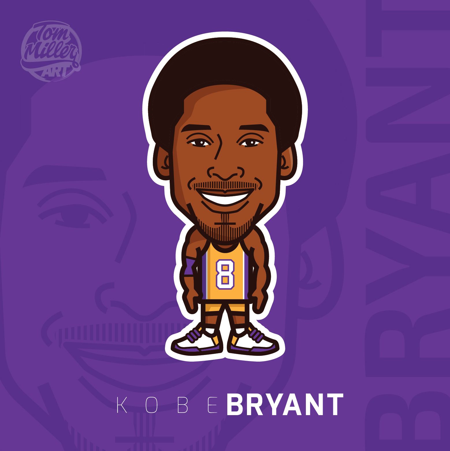 Kobe Bryant Vector At Collection Of Kobe Bryant Vector Free For Personal Use 2570