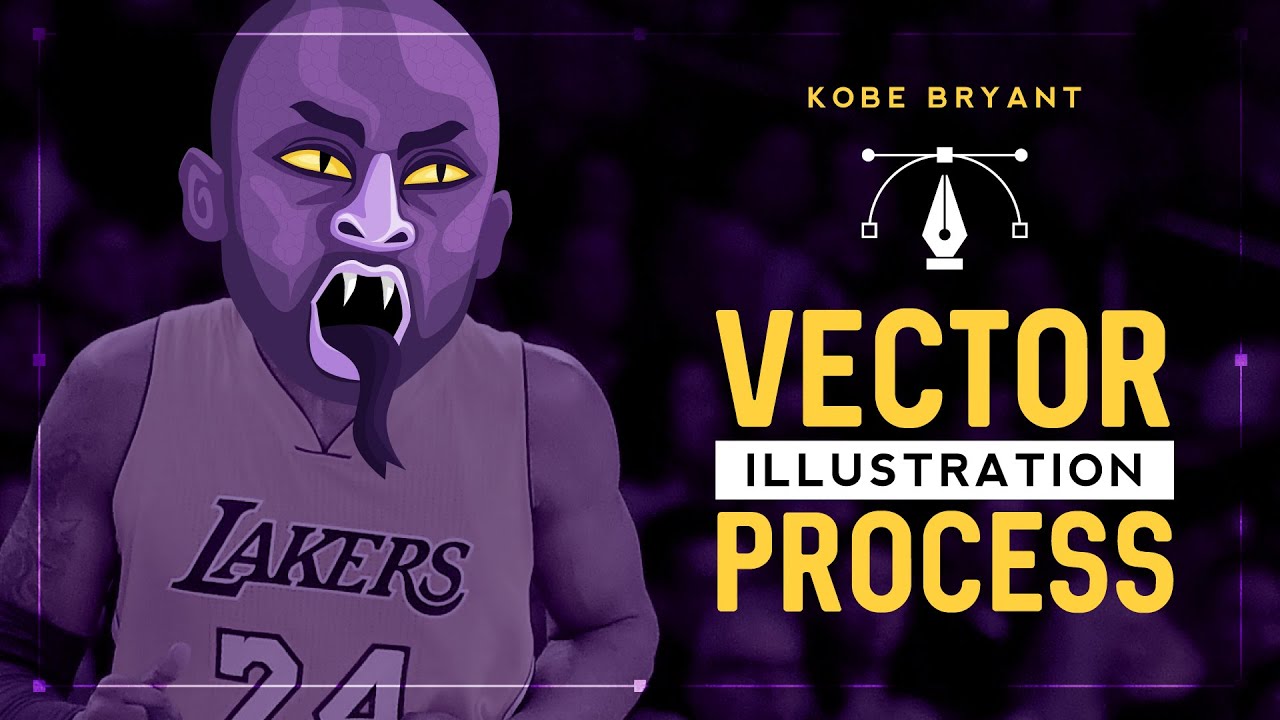 1280x720 Vector Illustration Process Timelapse