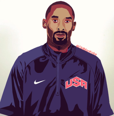 400x408 Dope Kobe Bryant Vector Illustration From Justin