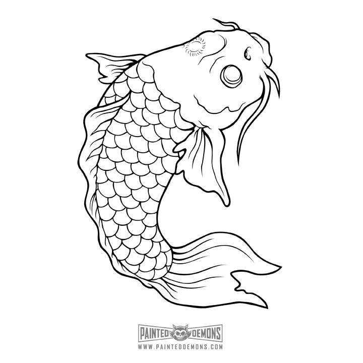 720x720 Koi Fish Vector Art