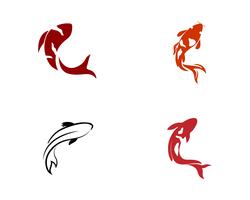 250x200 Koi Fish Free Vector Art