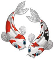 Koi Fish Free Vector Art 186x200 Koi Fish Free Vector Art