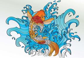 Koi Free Vector Art 286x200 Koi Free Vector Art