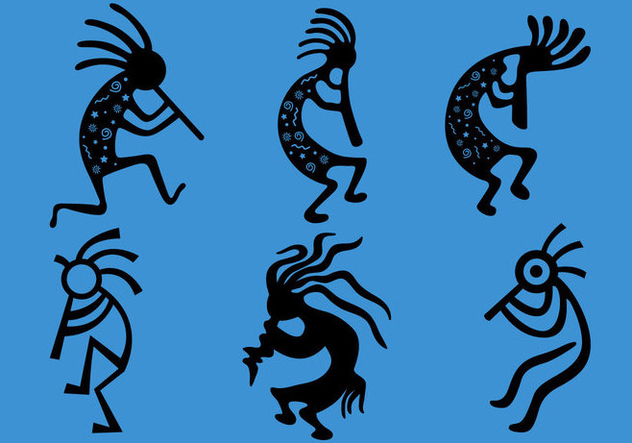 632x443 Kokopelli Vector Symbols Free Vector Download Cannypic