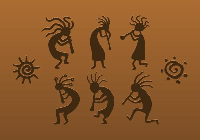 700x490 Vector Kokopelli Free Graphics Uihere