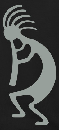 190x418 Kokopelli Vector Men's Zip Hoodie Spreadshirt