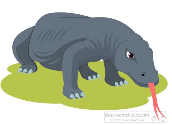 550x400 Komodo Dragon Clipart Free Clip Art Images