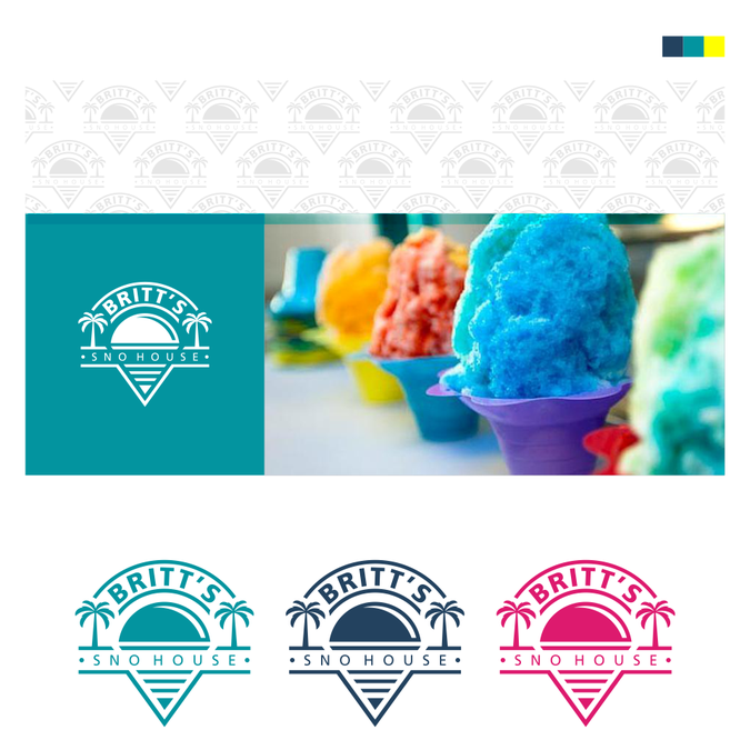 675x675 Design Unique And Fun Logo For Shaved Ice Stand