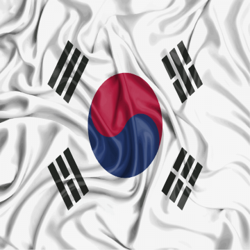 360x360 Korea Flag Png, Vector, And Clipart With Transparent