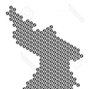 300x300 North Korea Map Halftone Icon Vector Soidergi