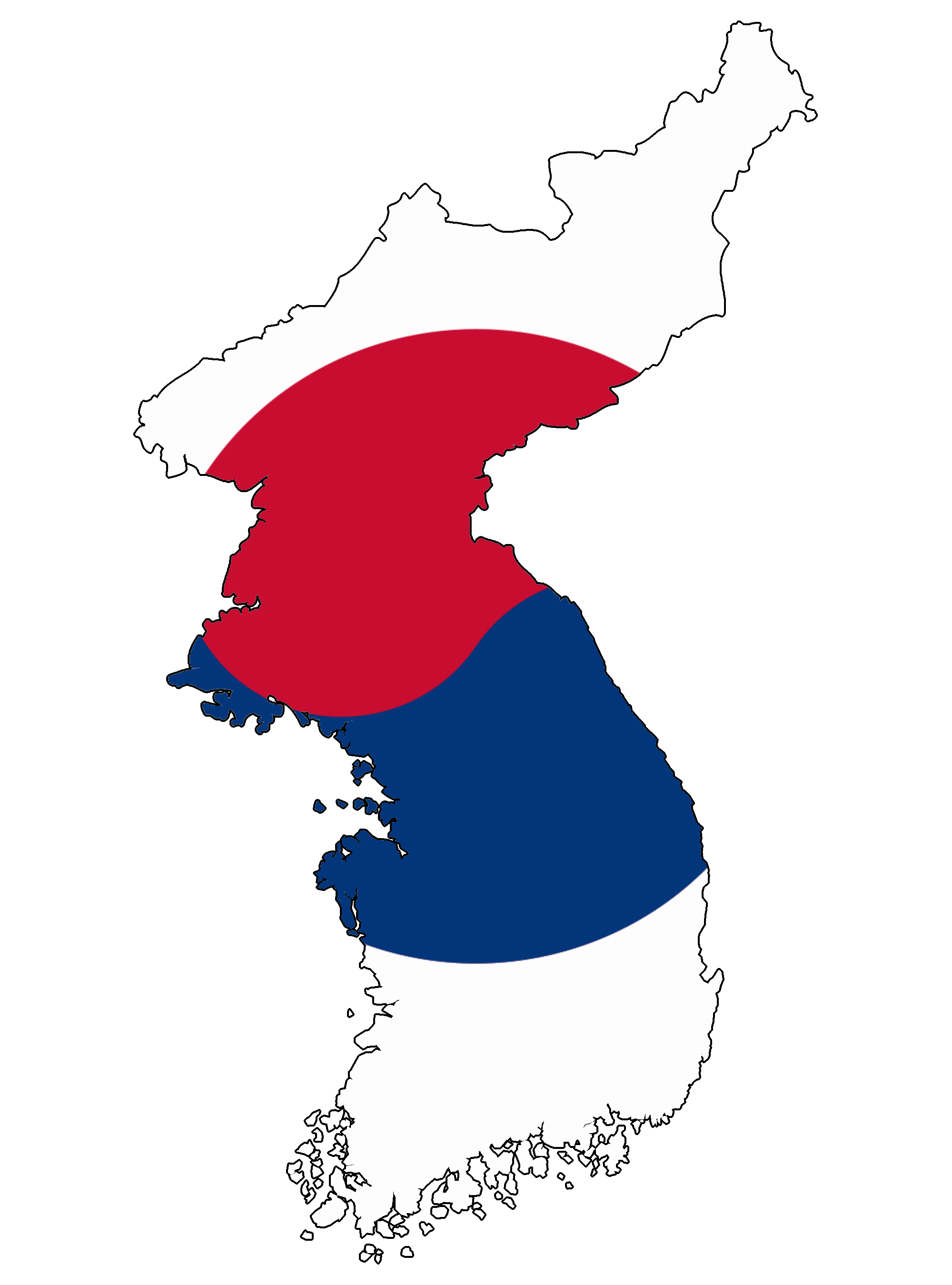 Korea Map Vector At Vectorified Com Collection Of Korea Map Vector Free For Personal Use