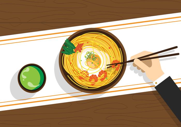 700x490 Vector Ramyeon Korean Food