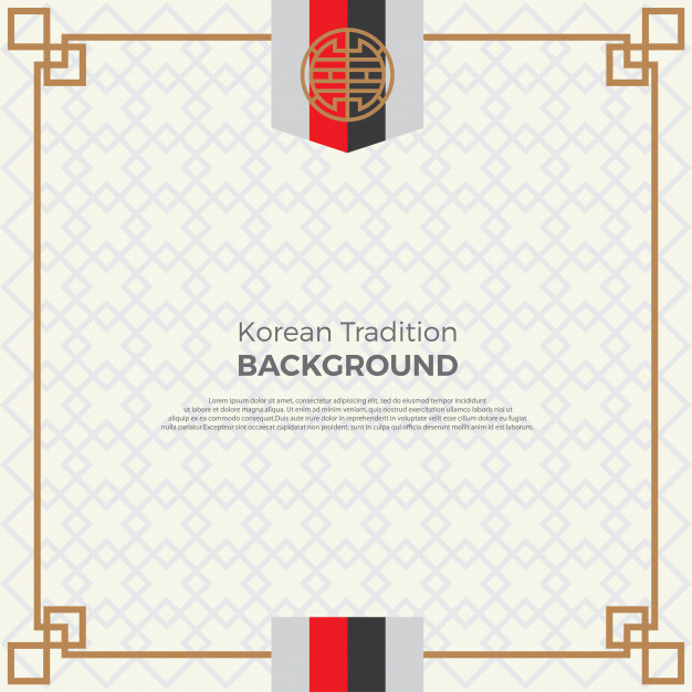 Korean Traditional Pattern Background Banner Vector Premium Download 626x626 Korean Traditional Pattern Background Banner Vector Premium Download